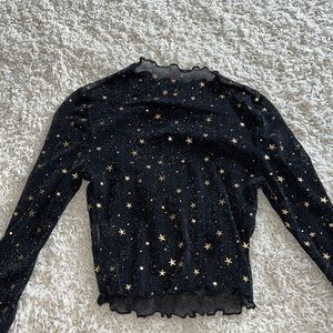 Sheer Black Long Sleeve